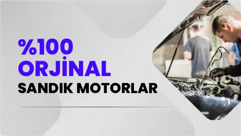 Sandık motor dükkanı satış ve montaj bannerı, OEM onaylı sıfır kilometre motorlar | SandıkMotorcum